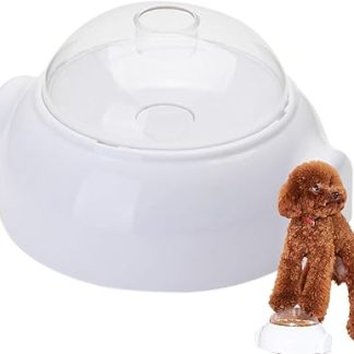 Диспенсер для игрушек для собак, вращающаяся кормушка для собак - медленное кормление в виде головоломки уменьшает отеки, стимулирует умственную деятельность - развивающая тренировка