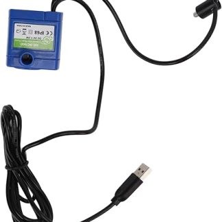 Бесшумный USB-насос для поилки для кошек KIMISS — насос с LED-подсветкой для автоматического поения домашних животных.