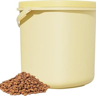 Контейнер для хранения собачьего корма - 10-литровый вакуумный контейнер для лакомств, пыленепроницаемый и вакуумно-герметичный контейнер для собачьего корма | Для кошек, щенков и кошек | Кухонная кладовая