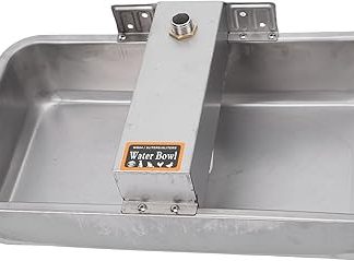 Автоматический диспенсер для воды для домашних животных HEEPDD, чаша из нержавеющей стали с непрерывным потоком воды, квадратный компактный размер, для собак, кошек и других мелких домашних животных.
