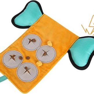 Диспенсер для лакомств для собак - Игрушка-поощрение - Медленное поедание под звуки для борьбы со скукой, умственной стимуляции и обучения щенка.