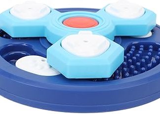 Миска для собак RiToEasysports Slow Dog Bowl: легко моется, улучшает пищеварение, универсальный дизайн, прочный материал, закругленная нецарапающая поверхность облегчает ручную мойку.