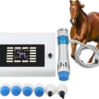 Аппарат для экстракорпоральной ударно-волновой терапии E-D для ветеринарных животных, оснащенный 7 зондами, снимает мышечные боли и травмы сухожилий, неинвазивный.