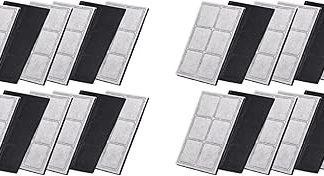 24 фильтра для поилок для кошек и собак. Диспенсер для воды в поилке.