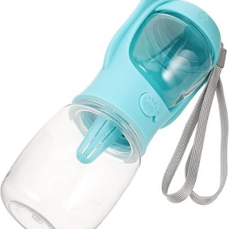 Портативная бутылка для воды и корма для собак Toyvian, легкая, герметичная, подходит для путешествий, прогулок, кемпинга и походов.