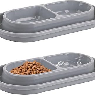 Миски для домашних животных с барьером от муравьев, двойного назначения, непроливаемые, легко моются.