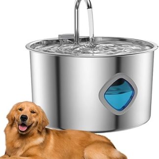 Поилка для кошек, 3,2 л, миска из нержавеющей стали, автоматические товары для животных, для использования в помещении, для собак и котят больших, средних и маленьких размеров.