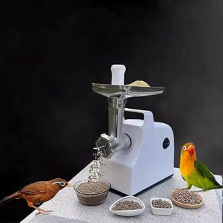 Дробилка для кормов для животных, пресс для гранулирования корма для кур и коров с 3 формами для гранул 1,5/2,0/2,5 мм, подходит для рыбы, птиц, кошек и собак.