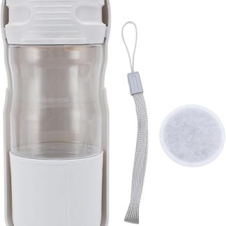 Портативная герметичная бутылка для воды для собак, предназначенная для походов и активного отдыха на природе.