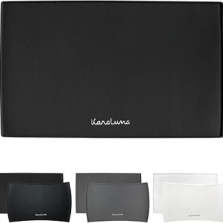 Высококачественный силиконовый коврик 48 x 30 см (черный) - коврик для корма кошек и собак, коврик для миски, коврик для кофеварки, силиконовый коврик.