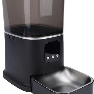 Автоматическая кормушка для кошек Fabater, умная автоматическая кормушка для домашних животных с Wi-Fi, вместимостью 6 литров, дозатор сухого корма для кошек с таймером, персонализированное питание.