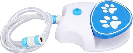 Уличный поилка для собак Haofy STEP on Dog Water Dispenser с шлангом, автоматическая миска для питья, активируемая ногой. Легко использовать на заднем дворе, в саду и парке.