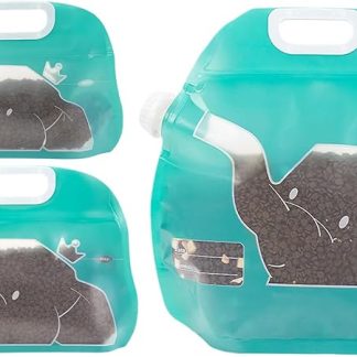 Пакет для собачьих лакомств - водонепроницаемый пакет для кошачьего корма | портативный мешочек для хлопьев, орехов, закусок, риса, сои, для кухни, дома, кемпинга