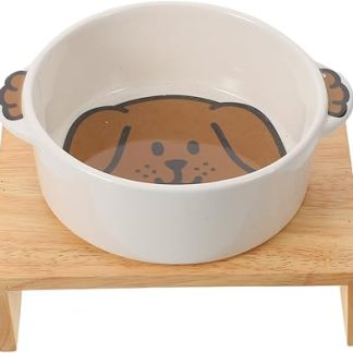 для домашних животных с двойными ручками, миски для воды для кошек, миски для еды для собак, керамические фигурки животных.