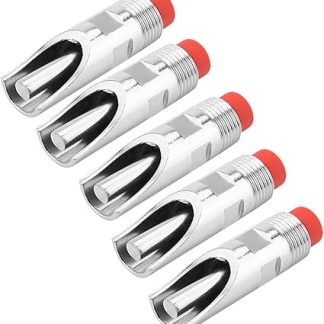 aqxreight 5 шт. Автоматические ниппельные поилки из нержавеющей стали с красным покрытием. Производители и производители: Waterpig Product-Free Steel Drinkerpig Nipple Dripperpig Nipple