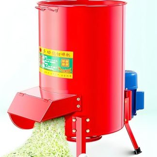 Овощерезка, 4000 Вт, подающая машина со спиральным колесом, регулируемая толщина помола, производительность 3306 фунтов корма в час, снижает затраты, подходит для кур, уток, рыбы, крупного рогатого скота, овец, лошадей и т. д.