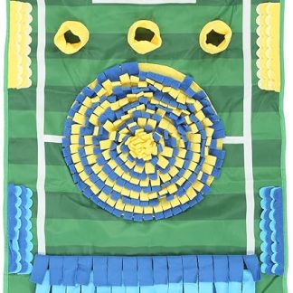 Интерактивный коврик для обнюхивания домашних животных. Интерактивное одеяло для игры в футбол с собаками. Развивает обоняние. 99 ​​x 67 см.