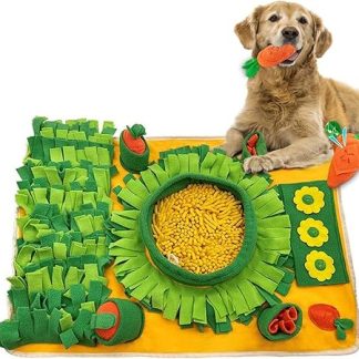 Корм для собак LGYGMD, коврик для собак крупных пород размером 23,6 дюйма, игрушки-головоломки, способствует развитию естественных навыков поиска пищи для дрессировки, снятию стресса.