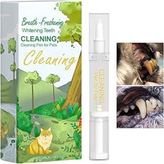 Палочка для чистки зубов собак, отбеливание зубов для собак и кошек, портативный аксессуар для здоровья домашних животных, подходящий для дома, путешествий и прогулок.