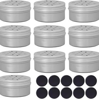 10 коробок для собак с 10 мягкими магнитными наклейками, заглушками для отверстий, алюминиевые контейнеры для носа.