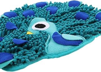 ERINGOGO Собачья головоломка-подушечка для дрессировки собак, подстилка для поиска корма для домашних животных, плюшевая подстилка для корма для домашних животных