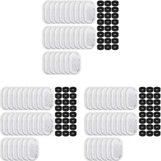 144 фильтра для кошачьих фонтанчиков, сменные фильтры для кошачьих фонтанчиков с регулируемым потоком воды для домашних животных