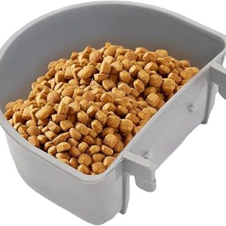 Миска для корма для домашних животных, подвесная водонепроницаемая миска, кормушка для собак и кошек, аксессуары из нержавеющей стали, оборудование для кормления животных в клетках.