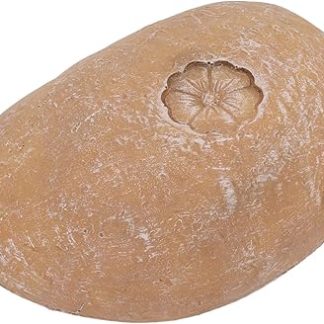 TARSHYRY — памятный камень для домашних животных с возможностью индивидуального оформления, имитация надгробного памятника для любимых собак и кошек, садовое украшение (небольшой камень в форме цветка, песочно-желтый цвет).