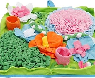 Интерактивный коврик для собак, 50 x 50 см, занимающий внимание питомца. Коврик для щенков.