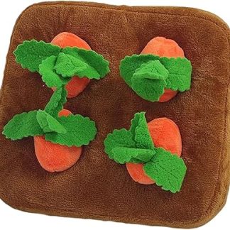 Коврик для поиска лакомств для собак, игрушка для щенков, ищущая морковку, интерактивная игра на поиск пищи, медленное кормление, коврик для дрессировки питомцев, снятие стресса, игры в помещении и избавление от скуки.