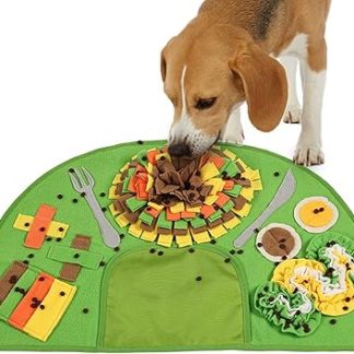 Коврик для копания - игровой коврик с дозатором лакомств и медленной подачей | интерактивные игрушки для кормления щенков, маленьких, средних и больших размеров, для дрессировки и обогащения среды обитания. Личи