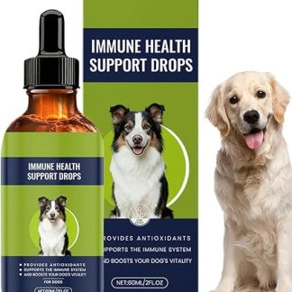 Добавки для животных - 60 мл нежные капли для ухода за телом, здоровья и повышения жизненной энергии собак - для щенков и котят. Поддержка здоровья кожи и шерсти.