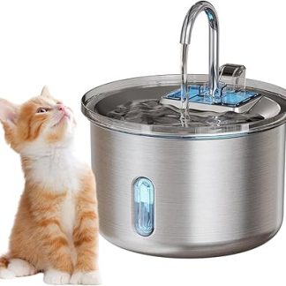 Автоматический фонтанчик для кошек и собак, кормушка, миска для питья, контейнер для кормления, фонтанчик для многих видов животных.