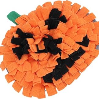 Универсальная интерактивная подстилка для собак с функцией обоняния, средство от скуки, нескользящий коврик для кормления, головоломка для медленного приема пищи, флисовый материал.