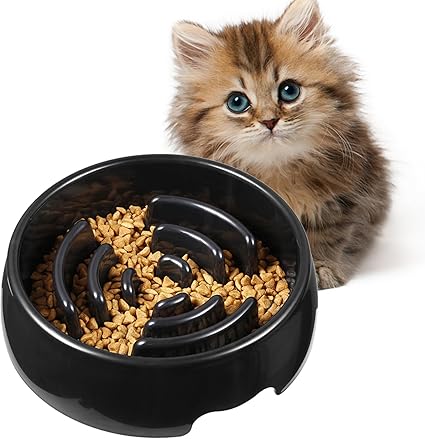 Интерактивная миска для корма для собак Pet Feeder с лабиринтным дизайном, предназначенная для собак, кошек и щенков. Медленное кормление предотвращает переедание, улучшает пищеварение и способствует здоровому обучению.