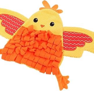 Интерактивный плюшевый коврик для собак, предназначенный для поиска лакомств и медленного кормления. Можно стирать в машинке. Развивающая и обучающая игрушка для всех пород. Способствует формированию здоровых привычек.