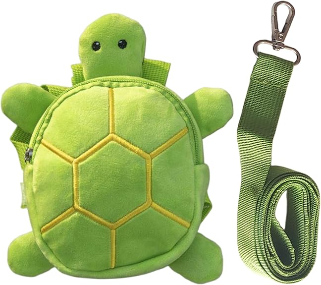 Dog Backpack Harness, Cute Self Carrier Backpack for Dogs to Wear, Adjustable Doggy Backpacks for Traveling Camping Hiking(Green)