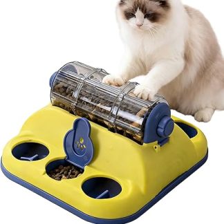 Интерактивная игрушка-дозатор для лакомств для собак, занимающая развивающую роль и замедляющая потребление пищи | Для обогащения и активного времяпрепровождения