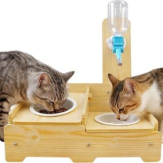 Автоматическая поилка для собак с регулировкой высоты и противоскользящим покрытием | Автоматическая поилка для собак | для щенков, котят и других животных | Для дома, гостиной, балкона, квартиры, улицы