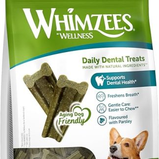 WHIMZEES Soft Stix S, 28 штук – Размер S, жевательные лакомства для зубов для маленьких собак, натуральные, без злаков, без добавления сахара.