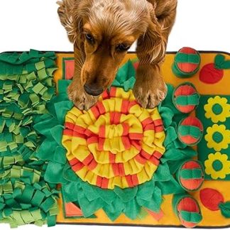 Коврик для обнюхивания собак, метод постепенного обогащения среды, дрессировка питомцев, коврик для обнюхивания для мелких и крупных пород животных, для гостиной, путешествий, заднего двора, балкона, квартиры.