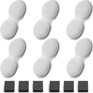 Фильтры для кошачьего фонтана: 12 сменных фильтров для фонтана для кошек H6 - Комплект на 3 месяца использования.