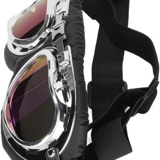 Dog Goggles, Dog Sunglasses Portable Attractive Extra Large Lens Impact Resistant for Outdoor(Five Colors)