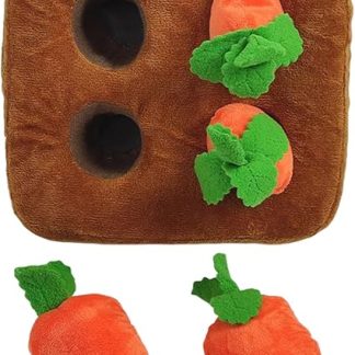 Коврик для обнюхивания собак, игрушка для щенков, морковка, игрушка для кормления щенков, для владельцев домашних животных, любителей животных, занятых дрессировщиков, для квартиры, офиса.