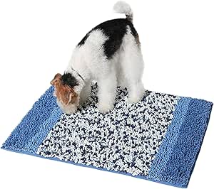 Интерактивный коврик для кормления, способствующий умственной стимуляции щенков, увлекательная игрушка для дрессировки из прочной ткани, дозатор лакомств для собак маленьких пород.