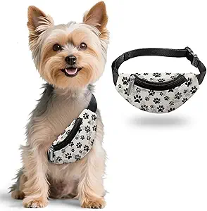 Paws Print Small Medium Dog Pack for Camping Hiking Daily Walking,Lightweight Dog Back Pack for Supplies