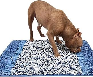 Интерактивный коврик для собак, кошек и мелких животных, 80 x 60 см, с дозатором лакомств. Способствует умственной стимуляции.