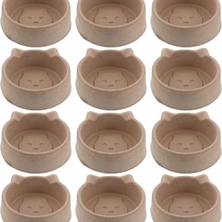 15 бумажных мисок для собачьего корма и воды, многоразовые миски для воды и воды для собак.