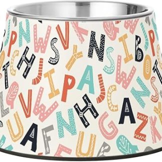 Красочные мультяшные миски для воды и еды для домашних животных с подставкой, из нержавеющей стали, простые миски для медленного кормления кошек, чтобы усы не уставали.