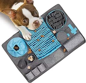 Коврик для обнюхивания, игрушки-головоломки, коврик для щенков, сенсорная игрушка, стимуляция, развлечение, для поиска пищи, крупные породы, для дома, кошки, щенки